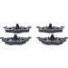 Bremsbelagsatz Vw P. Golf/Polo/Vento 91-01 | 13.0460-7101.2