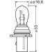 Osram | P13W 13W 12V PG18,5d-1 | 828