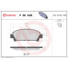 BREMBO Bremsklötze VA | TOYOTA Avensis, Carina 97-03 | P 83 028