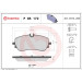 BREMBO Bremsklötze HA | MAN TGE VW Crafter 16 | P 85 172