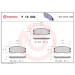 BREMBO Bremsklötze VA | OPEL Antara/CHEVROLET Captiva 06 | P 10 003