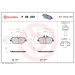 BREMBO Bremsklötze VA | BMW i3 13 | P 06 091