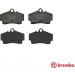 BREMBO Bremsklötze HA | PORSCHE 911, Boxster 97-13 | P 65 008