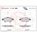 BREMBO Bremsklötze VA | CITROEN Berlingo, C4 08 | P 61 083