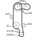 Zahnriemensatz | SKODA Fabia,VW Golf V 1,4 06 | K035565XS