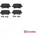 BREMBO Bremsklötze HA | HONDA Civic 05 | P 28 038