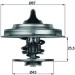 Thermostateinsatz mit Dichtung | MERCEDES W201/123/113/124 200-320E | TX 18 87D