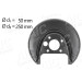 BREMSANKERBLECH H L VERZINKT D:250MM | VW GOLF IV 8,97-9,03 A3 96-/TT 98-/LEON 99-06/BORA 98-05 | 9523877