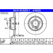 Bremsscheibe Vw T. Sharan 95-10 | 24.0110-0223.1