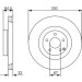 Bremsscheibe VA | MERCEDES R230 01 | 0 986 479 415