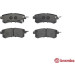 BREMBO Bremsklötze HA | NISSAN Patrol 10 | P 56 082