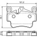 Bremsbelag | PORSCHE 911,Boxster 04 | 0 986 494 567