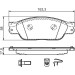 Bremsklötze | JAGUAR S-Type | 0 986 494 141
