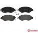 BREMBO Bremsklötze VA | FORD Transit 00-06 | P 24 052