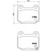 BREMBO Bremsklötze HA | MITSUBISHI Lancer 00-13 | P 56 048 BREMBO Bremsklötze HA | MITSUBISHI Lancer 00-13 | P 56 048