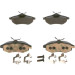 Bremsklötze | CITROEN,VOLVO | 0 986 494 262 Bremsklötze | CITROEN,VOLVO | 0 986 494 262