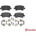 BREMBO Bremsklötze HA | FORD Galaxy, S-Max VOLVO V60 06 | P 24 078 BREMBO Bremsklötze HA | FORD Galaxy, S-Max VOLVO V60 06 | P 24 078