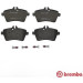 BREMBO Bremsklötze VA | MERCEDES A, B-Klasse 04-12 | P 50 056