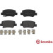 BREMBO Bremsklötze HA | TOYOTA Avensis 09 | P 83 112