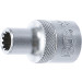 BGS Steckschlüssel-Einsatz Gear Lock | Antrieb Innenvierkant 12,5 mm (1/2"""") | SW 8 mm | 10208