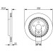 Bremsscheibe HA | VOLVO S80 D5 06 | 0 986 479 398