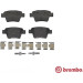 BREMBO Bremsklötze HA | PEUGEOT 207 06-15 | P 61 100