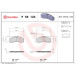 BREMBO Bremsklötze VA | NISSAN Cabstar, NT400 06 | P 56 123