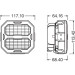 LEDriving Cube PX4500 Flood | Osram | Arbeitsscheinwerfer Pro | LEDPWL 109-FL