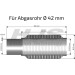 Flexrohr, Abgasanlage | Flexrohrverbinder | 83 00 8452