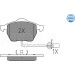 Bremsbelagsatz Vw P. Sharan 95-10 Mit Sensor | 025 218 4919/W