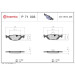 BREMBO Bremsklötze HA | VOLVO 440/460/SAAB 900/9000 88 | P 71 003 BREMBO Bremsklötze HA | VOLVO 440/460/SAAB 900/9000 88 | P 71 003