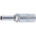 BGS Steckschlüssel-Einsatz Super Lock, tief | Antrieb Innenvierkant 6,3 mm (1/4"""") | SW 4 mm | 2964