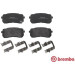 BREMBO Bremsklötze HA | HYUNDAI H-1, ix55 KIA Carnival 06 | P 30 035