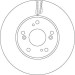 86 481 063 Bremsscheibe VA | HONDA Civic 12 | DF6527 86 481 063 Bremsscheibe VA | HONDA Civic 12 | DF6527
