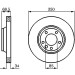 Bremsscheibe VA li | AUDI,PORSCHE Cayenne,VW Touareg 02 | 0 986 479 249