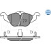 Bremsbelagsatz Opel P. Astra G Mit Sensor | 025 230 6317/W