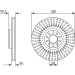 Bremsscheibe | AUDI,VW | 0 986 479 B97