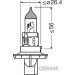 H13 Osram | 12V 60/55W P26,4T 3 | 9008