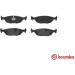 BREMBO Bremsklötze HA | VOLVO 440/460/SAAB 900/9000 88 | P 71 003 BREMBO Bremsklötze HA | VOLVO 440/460/SAAB 900/9000 88 | P 71 003