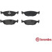 BREMBO Bremsklötze HA | VOLVO 440/460/SAAB 900/9000 88 | P 71 003