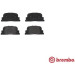 BREMBO Bremsklötze HA | TOYOTA Carmy, Prius 96-09 | P 83 063