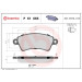 BREMBO Bremsklötze VA | CITROEN Xsara PEUGEOT 206, 306 98-12 | P 61 065