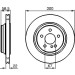 Bremsscheibe HA | MERCEDES W220 98 | 0 986 478 473