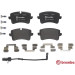 BREMBO Bremsklötze HA | AUDI A6, A7 10 | P 85 150 BREMBO Bremsklötze HA | AUDI A6, A7 10 | P 85 150