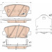 Bremsklötze VA | HYUNDAI i30,KIA Carens,Ceed,Sporta | GDB3549