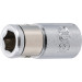 BGS Bit-Adapter mit Haltekugel | Innenvierkant 6,3 mm (1/4"""") | Innensechskant 6,3 mm (1/4"""") | 8213