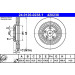 Bremsscheibe Jaguar T. Xf/Xj 2.0-5.0 08 | 24.0120-0238.1