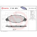 BREMBO Bremsklötze VA | CITROEN C5 01-17 | P 61 072