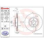 76 481 036 Bremsscheibe VA | VOLVO C30, C70 06 | 09.C138.11