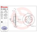 80 481 017 Bremsscheibe VA | HYUNDAI Getz 02 | 09.9998.10